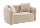 Keith - Loveseat With 2 Matching Color Toss Pillows by Unique Piece Furniture