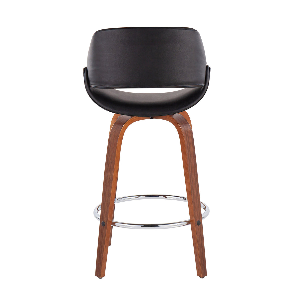 Mid-Century Modern Fixed-Height Counter Stool, photo 10 of 10