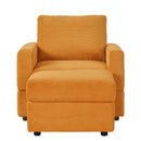 Classic Corduroy Chaise Lounge