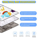 71×59" Baby Play Mat | Non-Slip, Foldable, Machine Washable for Infants & Toddlers