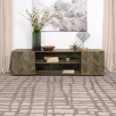 Jessie - 2 Door TV Stand - Brown by HouseOfZazla