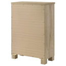 Sansome - 5 Drawer Bedroom Chest - Oak by HouseOfZazla