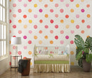Gender Neutral Nursery Wallpaper | Polka Dot Wallpaper