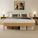 Modern Minimalist Style Platform Bed by HouseOfZazla