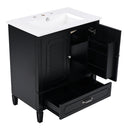 Bathroom Vanity With Sink, Soft Closing Door, Multi Functional Storage by HouseOfZazla