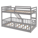 Functional Bunk Bed & Convertible Ladder And Slide by Unique Piece Furniture