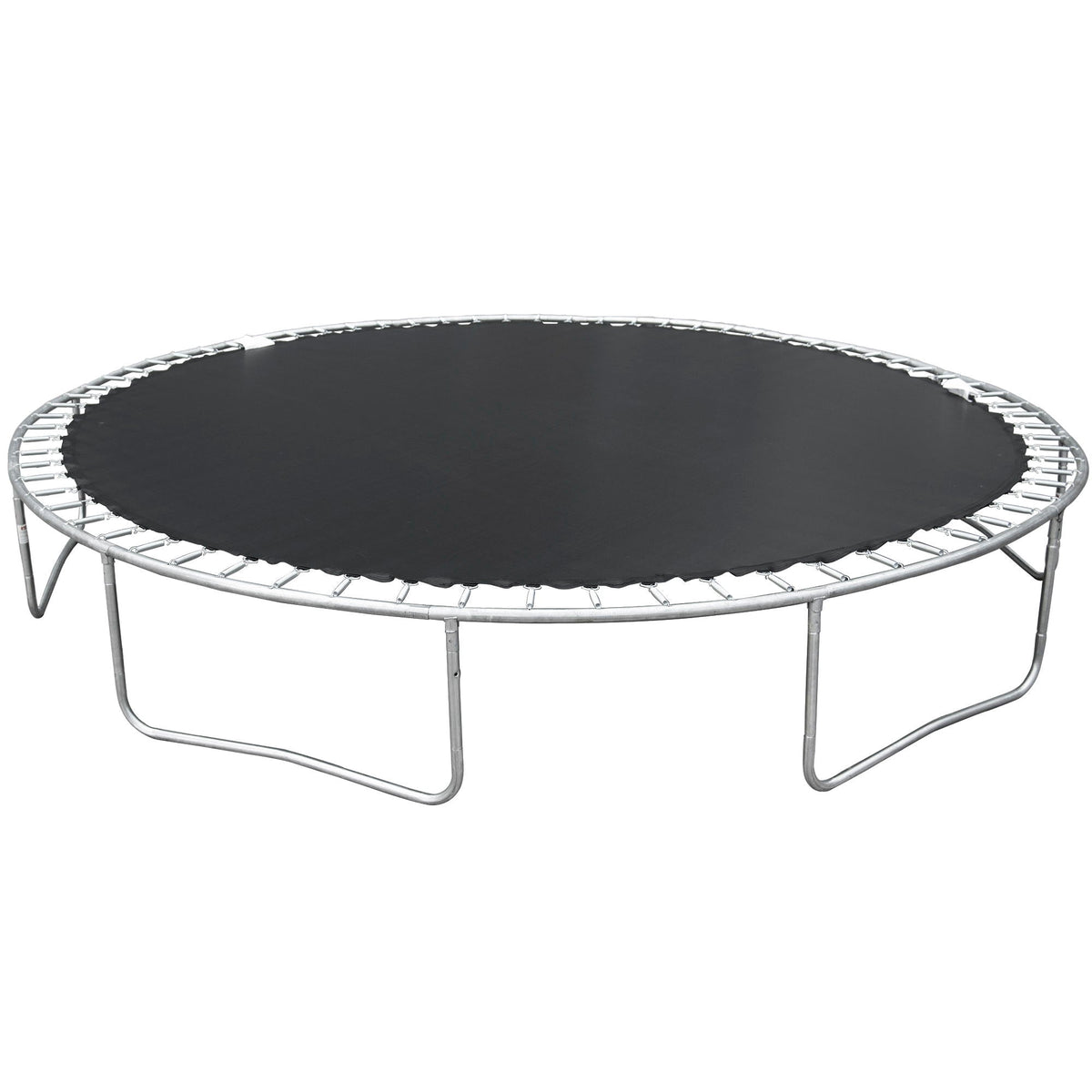 14Ft Trampoline For Adults & Kids With Basketball Hoop, Outdoor Trampolines With Ladder And Safety Enclosure Net For Kids And Adults - Blue, photo 13 of 15