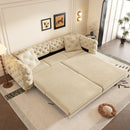 3-In-1 Convertible Sleeper Sofa by HouseOfZazla