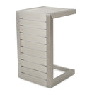 Aluminum Outdoor C-Shaped Side Table for Patio by HouseOfZazla