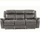 Contemporary Living Room Set, Horizontal And Vertical Tufting by HouseOfZazla