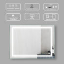 36x48 Led mirror 3 brightness x 3 colors Anti-fog