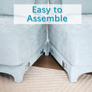 Elegant Sofa With Ergonomic Design And Lumbar Pillows by HouseOfZazla