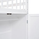 L Shaped Bunk Bed With 3 Drawers, Portable Desk And Wardrobe by HouseOfZazla