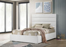 Felicity 53-inch Upholstered Full Platform Bed White