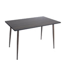 47.2" Dining Table Rectangular Home Office Desk