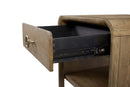 Waterfall - End Table - Light Brown by HouseOfZazla