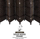 8 Panel Room Divider, Folding Screen
