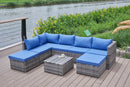 Patio Sofa With Cushions by HouseOfZazla