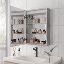 Bathroom Medicine Cabinet With Lights, LED Medicine Cabinet With Mirror, Lighted Medicine Cabinet With Defogger by Unique Piece Furniture