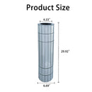 29.92" Tall Floor Vase Mirrored