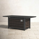 Propane Fire Pit Table - Espresso by HouseOfZazla