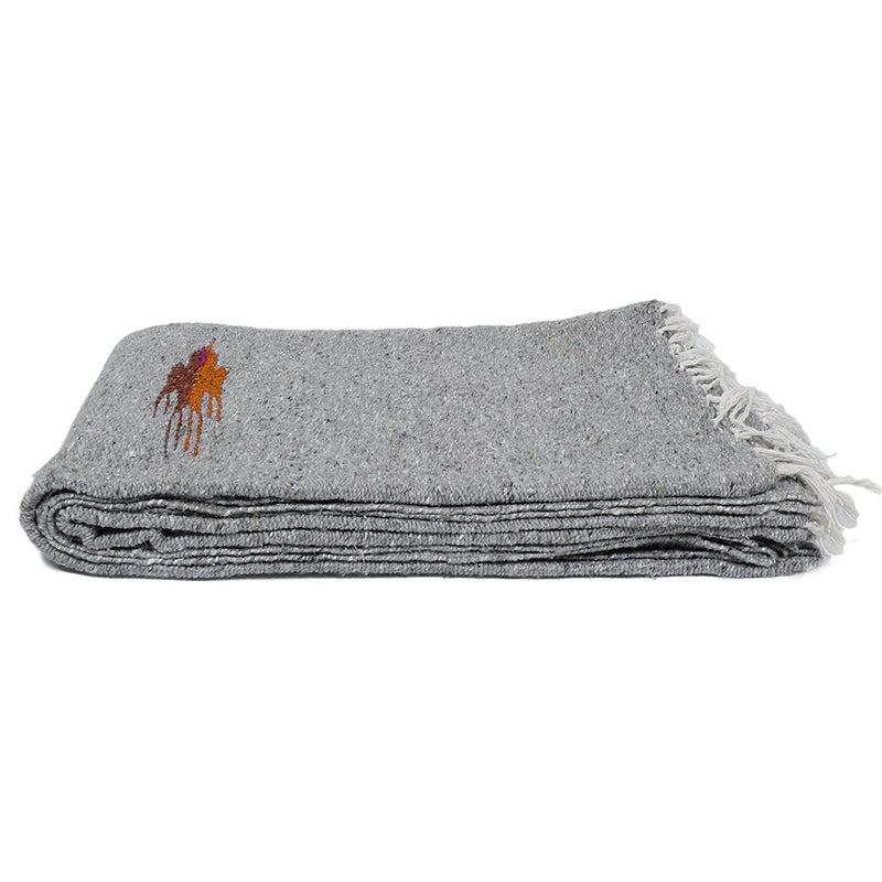 Heather Grey Baja Thunderbird Blanket