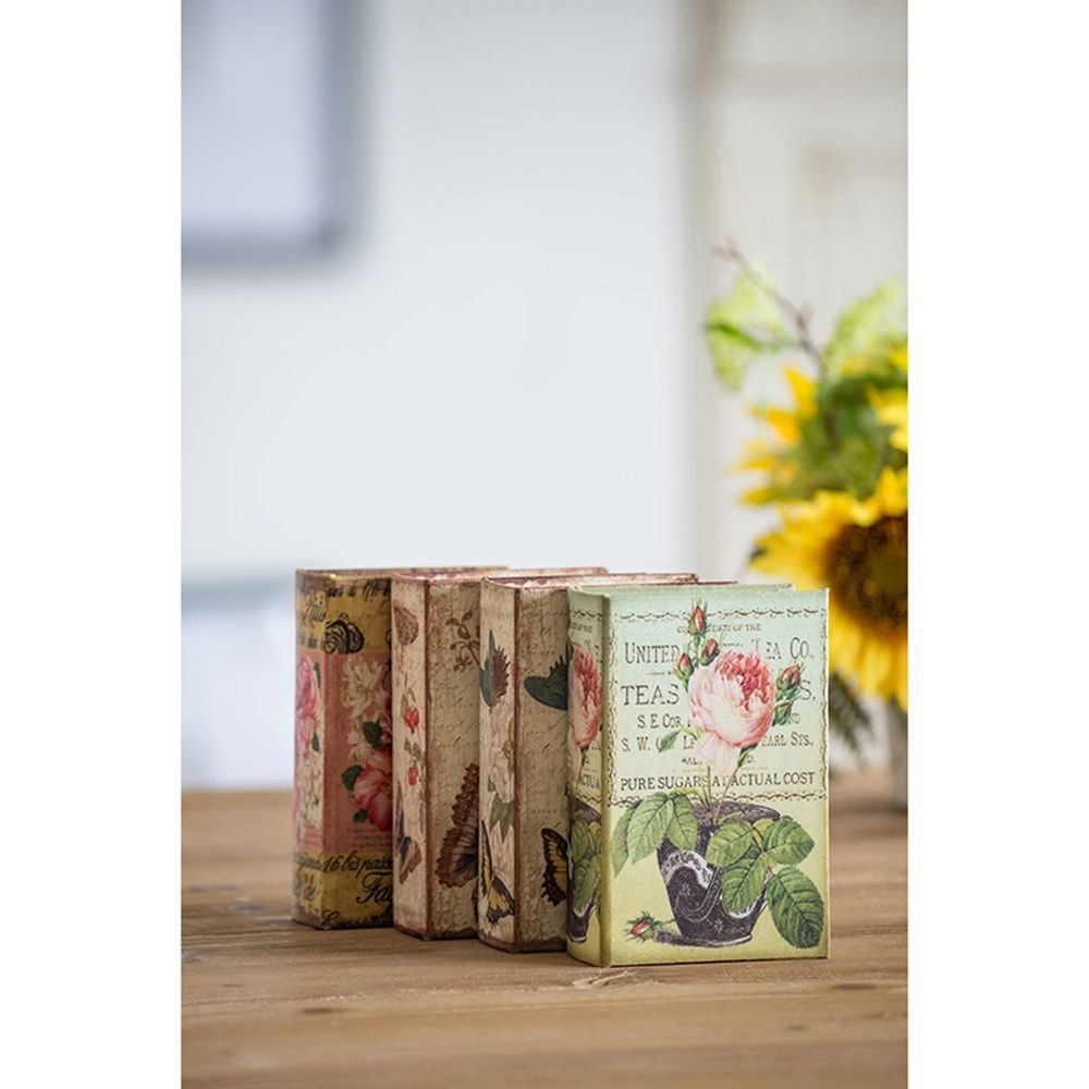 Book Boxes (Set of 4) - Multi, photo 13 of 14