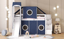 Loft Bed With Tent And Tower by HouseOfZazla