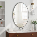 Art Oval Retro Mirror, Wall Hanging by HouseOfZazla
