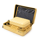 3 Pieces Set 20" / 24" / 28" Spinner Wheel Luggage With Combination Lock by HouseOfZazla