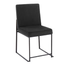 Fuji - Contemporary Modern Elegance With High Back Dining Chair (Set of 2) by HouseOfZazla