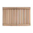 Cedar Wood Shower Mat - Non-Slip Slatted Bath Mat