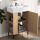 Bathroom Vanity, Combo Cabinet, Bathroom Storage Cabinet, Single Ceramic Sink by Unique Piece Furniture