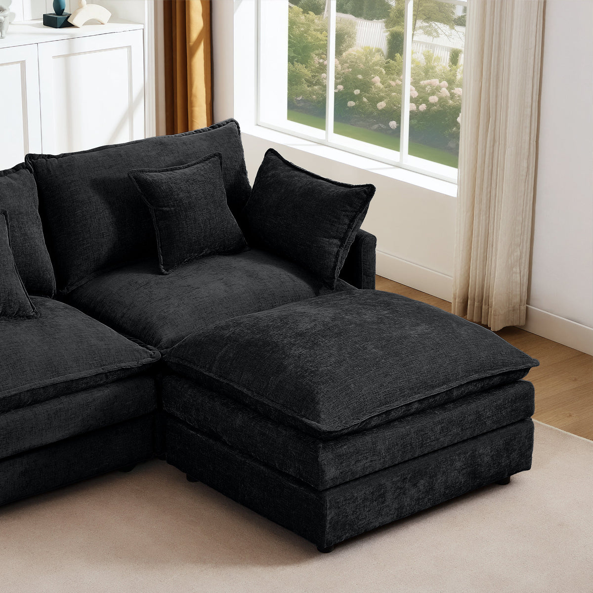 Modular Sectional Sofa - 102 Inch L Shaped Couch Set for Living Room, photo 5 of 10
