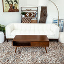 Caroline - Coffee Table - Walnut Brown by HouseOfZazla