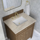James Martin Brittany 30" Single Bathroom Vanity, Pecan