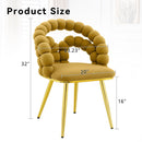 Puffy Bubble Ball Chain Chairs for Dining Room