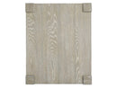 Burgess - Rectangular End Table - Calico Gray