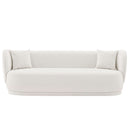 Siri - Upholstered Sofa - Cream by HouseOfZazla