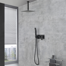 Matte Black Shower Head Set