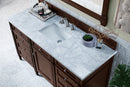 James Martin Brittany 60" Single Bathroom Vanity, Burnished Mahogany