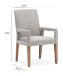 Lindon - Dining Arm Chair With Upholstered Seat & Back (Set of 2)