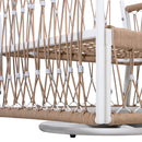Set of 2 360° Swivel Bohemian Outdoor Lounge Chairs