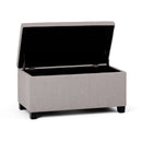 Dover - Upholstered Storage Ottoman Bench by Unique Piece Furniture