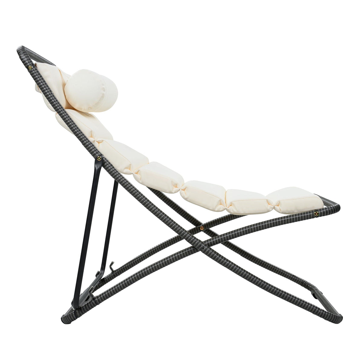 Outdoor Folding Chair With Adjustable Backrest (Set of 2), photo 27 of 28