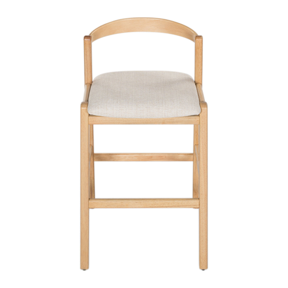 Balmain Indoor Rubberwood Barstool, photo 7 of 10