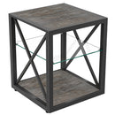 Set of 2 Modern End Tables for Bedroom & Living Room by HouseOfZazla