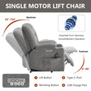 Power Lift Recliner Chair with Massage and Heat