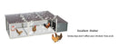 Large Chicken Coop with 20.93 Sq Ft Run by HouseOfZazla