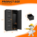 Storage Vertical Filing Cabinet With Lock by HouseOfZazla